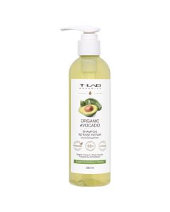 Шампунь для сухого та пошкодженого волосся T-LAB Professional Organics Avocado Shampoo, 250 мл